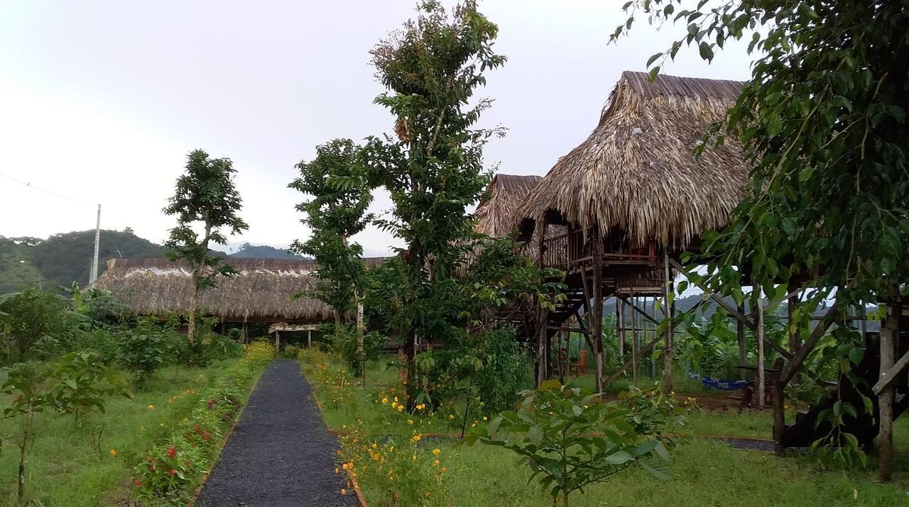 Sunny Field Eco Stilt House Villa Cat Tien Exterior foto