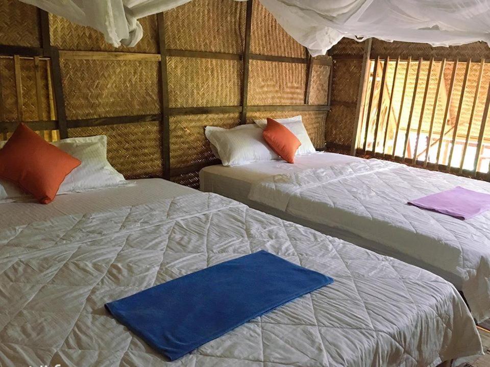 Sunny Field Eco Stilt House Villa Cat Tien Exterior foto