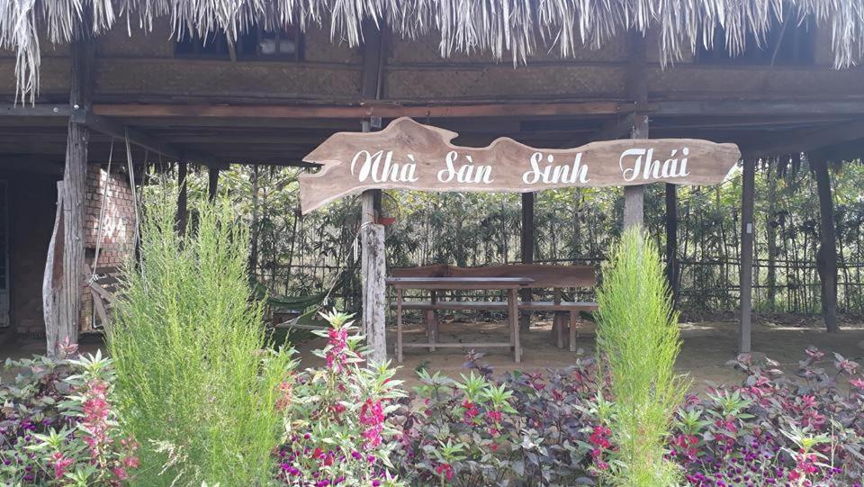 Sunny Field Eco Stilt House Villa Cat Tien Exterior foto