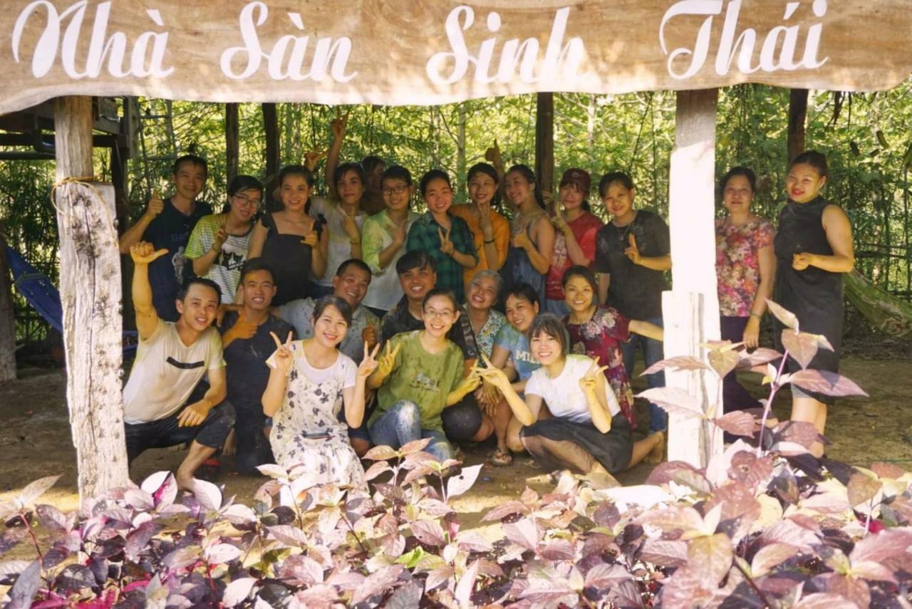 Sunny Field Eco Stilt House Villa Cat Tien Exterior foto